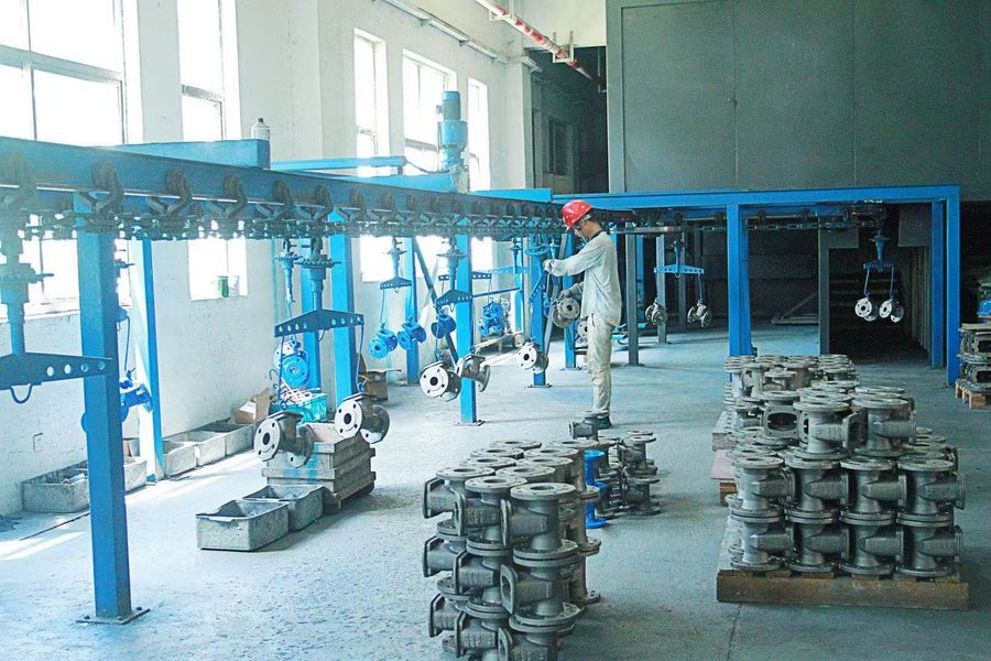 SuZhou YouWei Fluid Technology CO., LTD ligne de production du fabricant