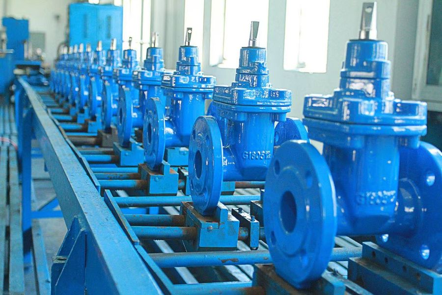 SuZhou YouWei Fluid Technology CO., LTD ligne de production du fabricant